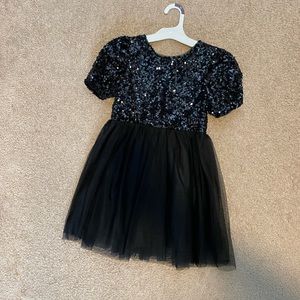 Girls little black dress